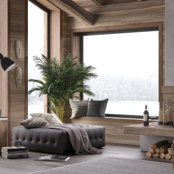Châssis en bois gris